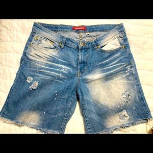 Juniors cutoff Jean shorts size 11